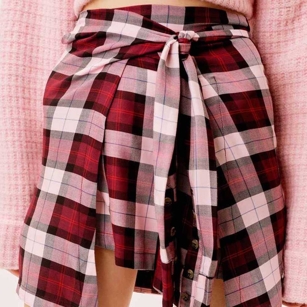 NEW For Love and Lemons Gwen Wrap Skirt - Picture 3 of 3